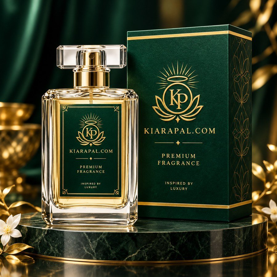 Kiara Pal Eau de Parfum, premium fragrance bottle and box